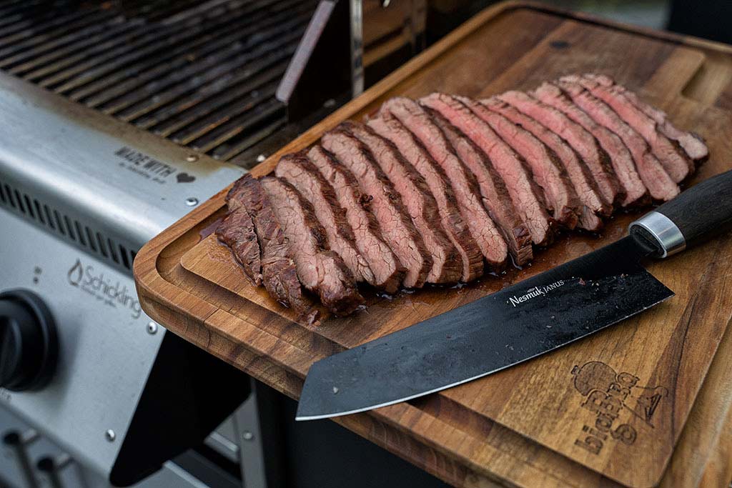 Flank Steak nachgaren
