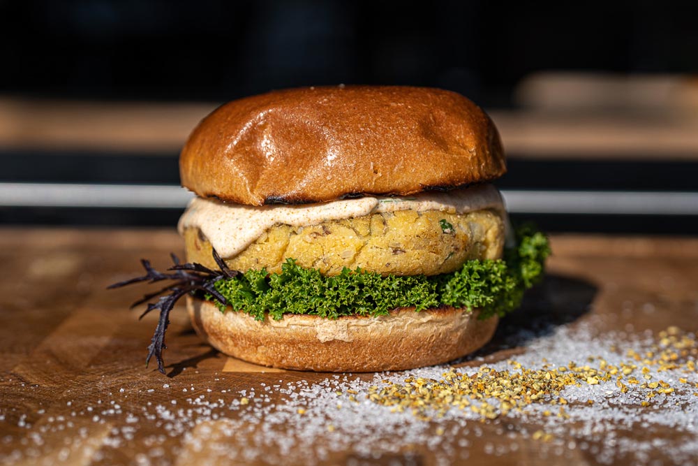 Blumenkohl Veggie-Burger