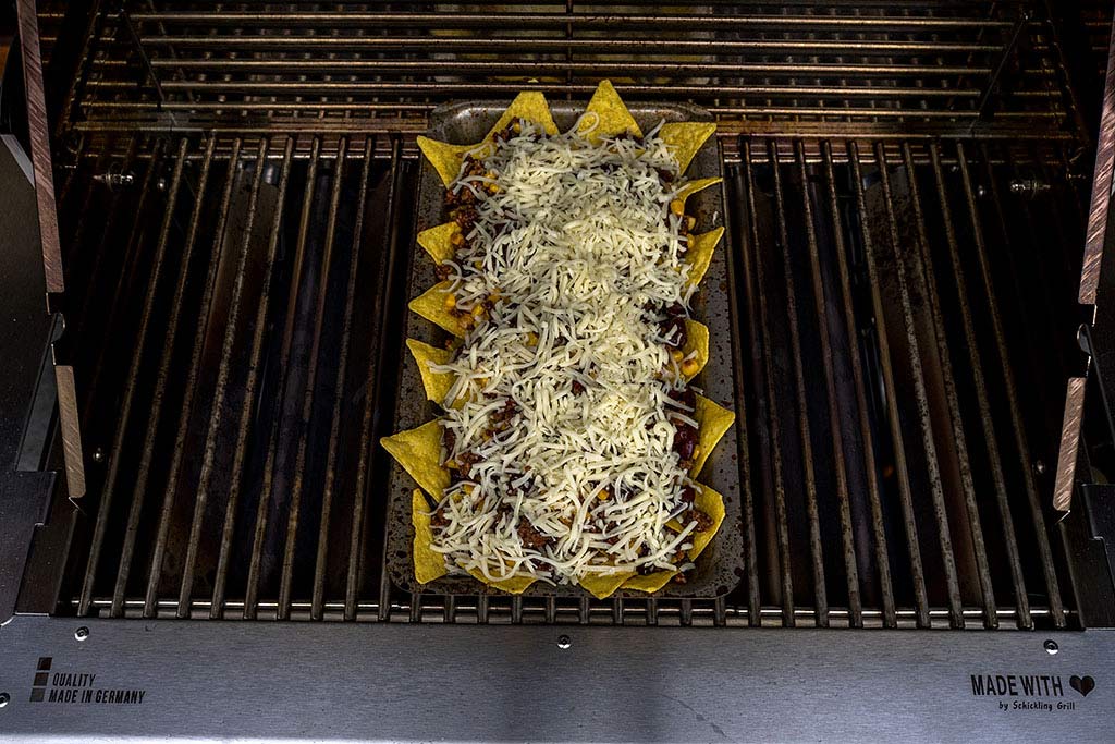 Grill vorheizen