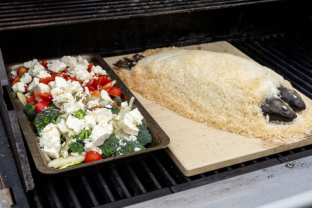 Gemüse grillen