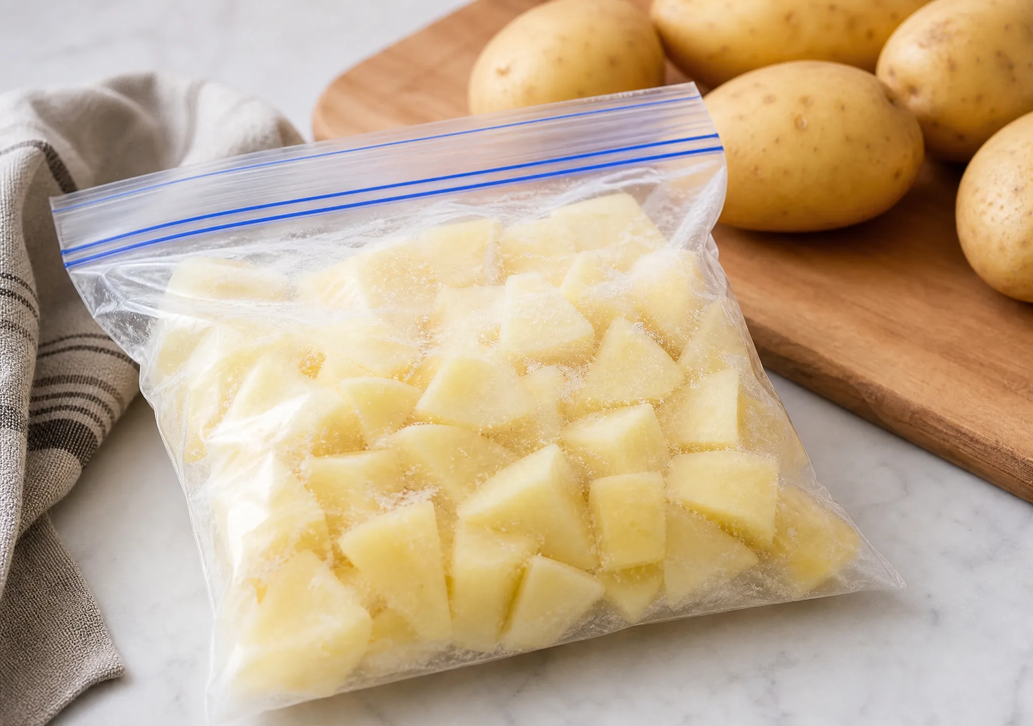 Kartoffeln einfrieren: So bleibt die perfekte Grillbeilage auch aus dem Frost ein Genuss