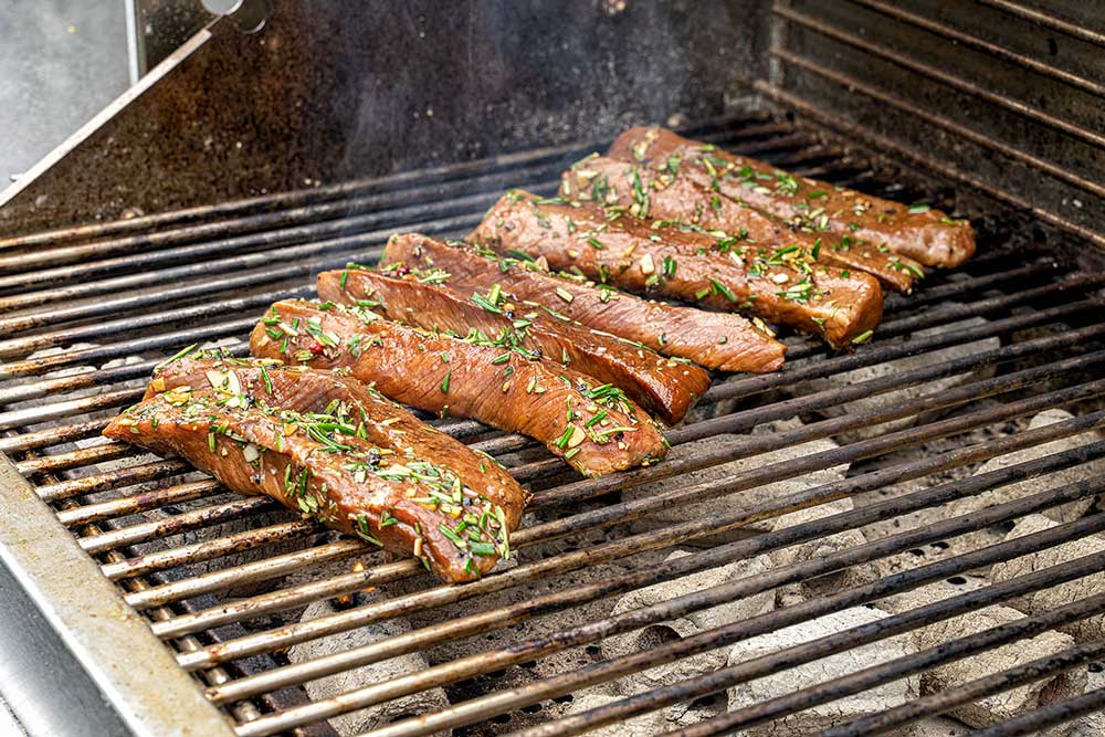 Anbraten/Angrillen