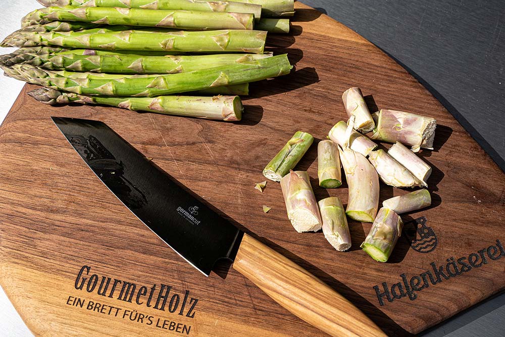 Spargel vorbereiten