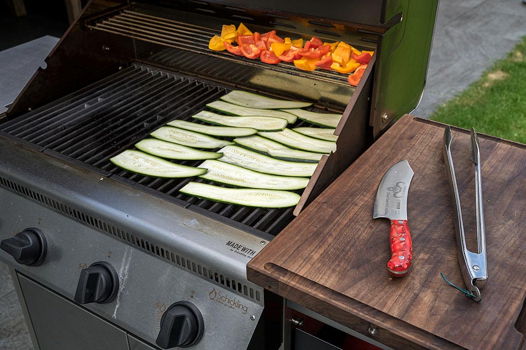 Gemüse grillen