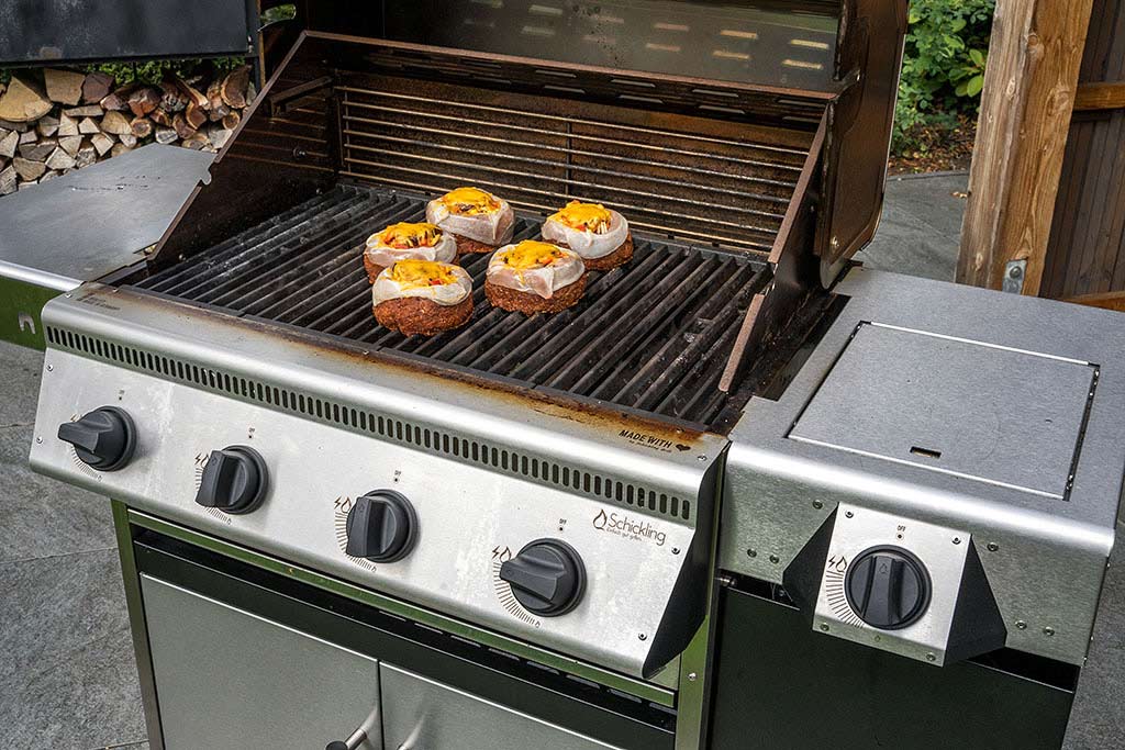 Grill vorheizen