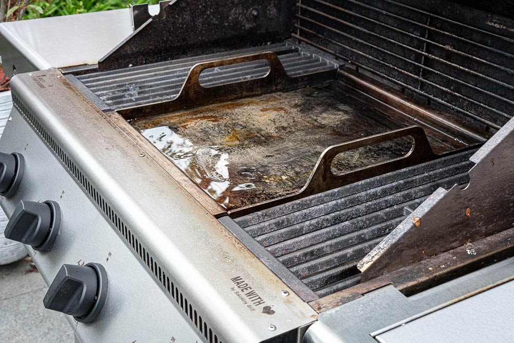 Grill vorbereiten