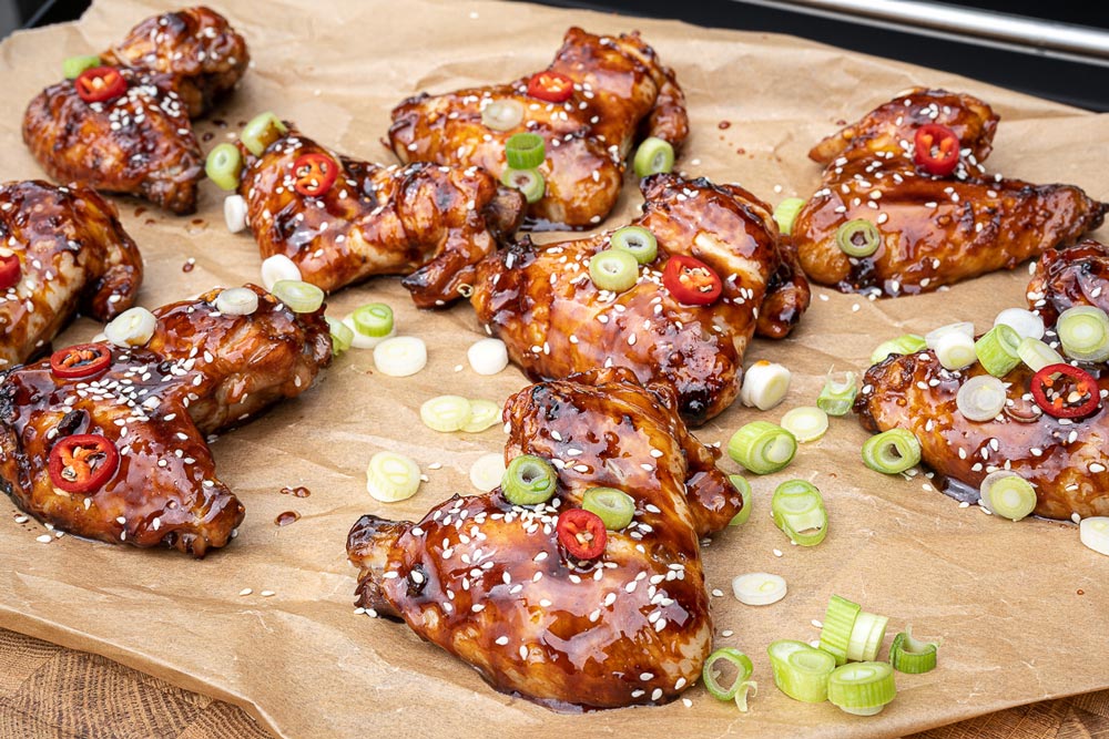 Koreanische Chicken Wings