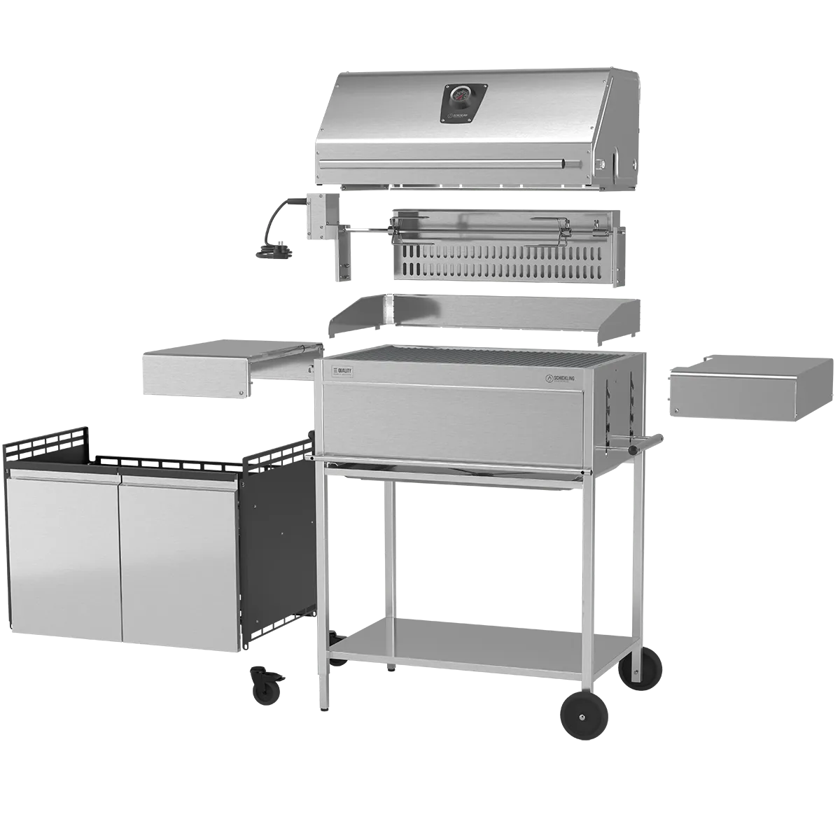 Konfiguriere Holzkohlegrill Walter wie Du ihn willst!