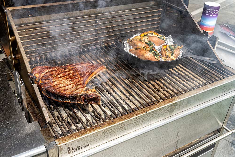 Steak angrillen