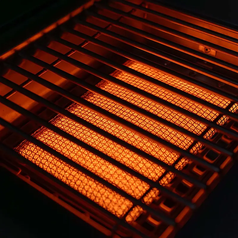 800° Powerzone (Seitenbrenner, Infrarotbrenner) für den 4 Brenner Gasgrill Hermann XL Deluxe von Schickling