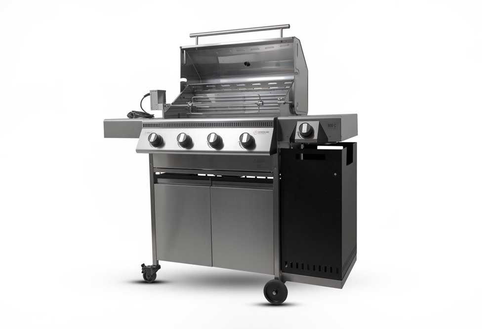 4 Brenner Gasgrill Hermann XL Pro von Schickling
