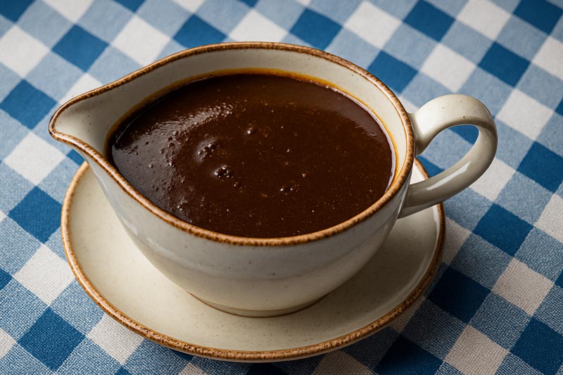 Dunkelbier-Sauce