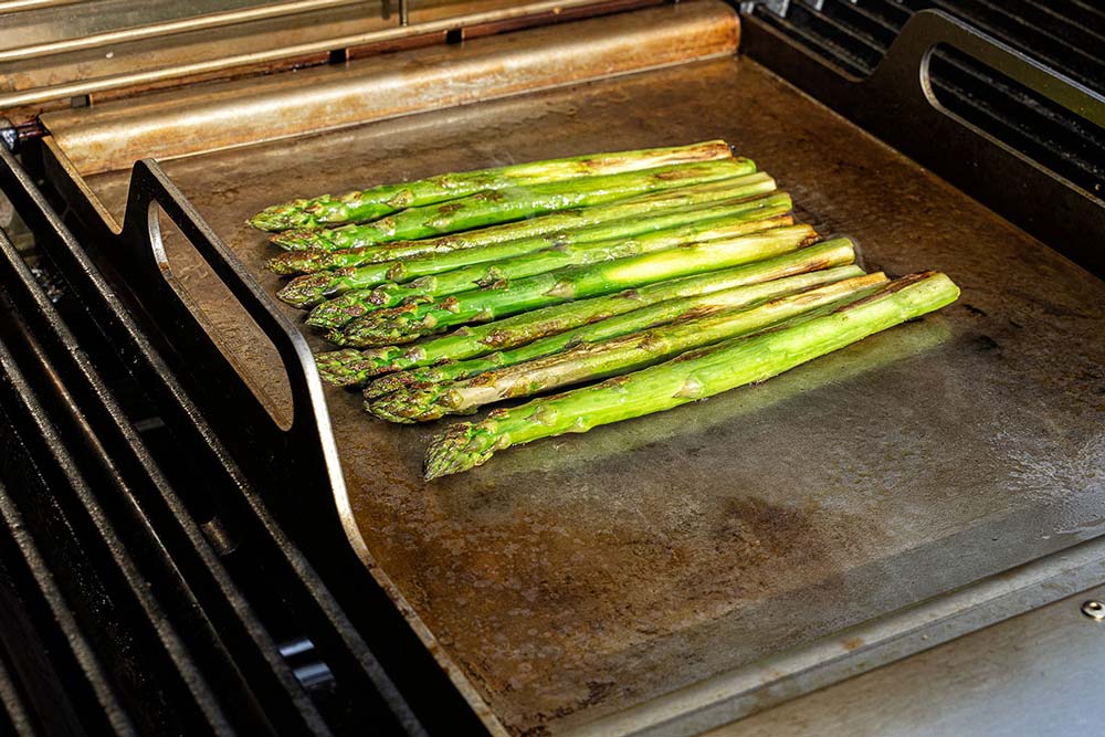 Spargel braten