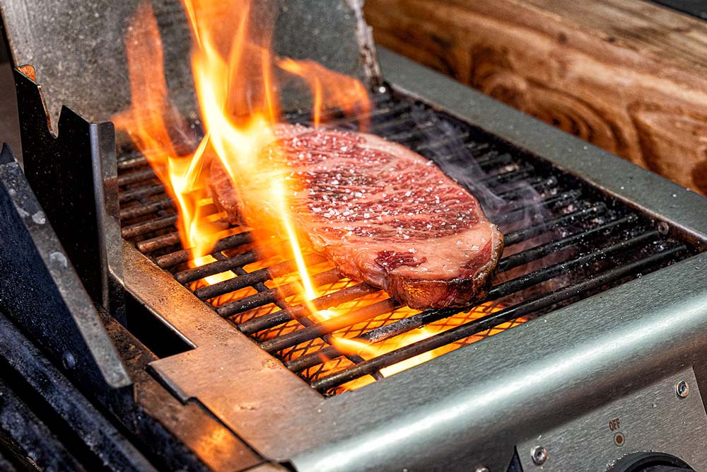 Steak angrillen
