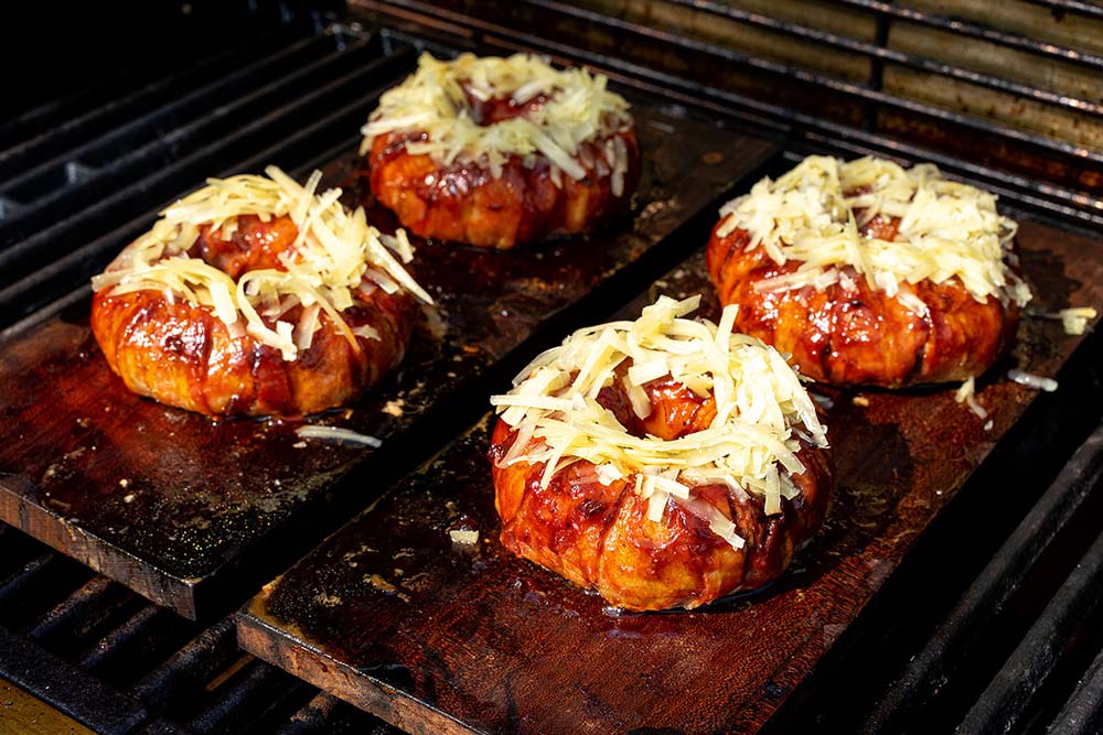 BBQ Donut vom Grill