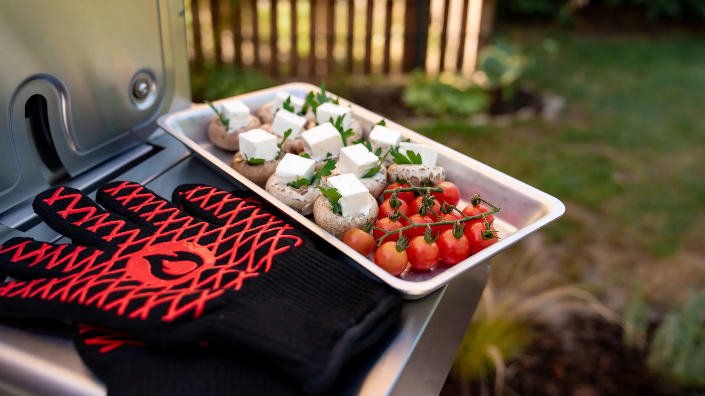 Hitzebeständige Grillhandschuhe von Schickling Grill