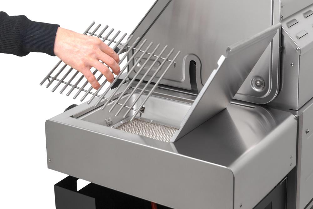 Grillfläche der Powerzone für Hermann XL: 23,5 x 27,5 cm Grillfläche der Powerzone für Hermann XL: 23,5 x 27,5 cm