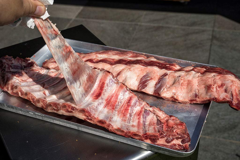 Spareribs vorbereiten