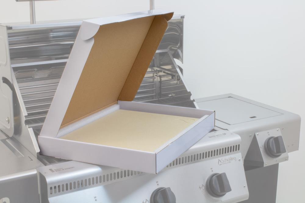 Verpackung für Pizzastein Verpackung für Pizzastein