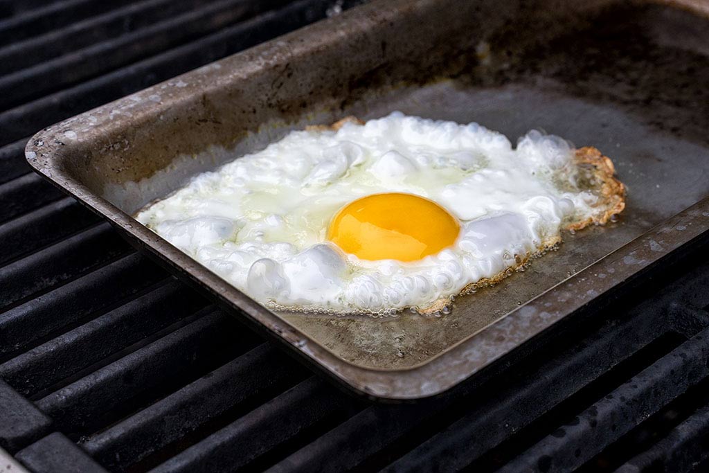 Spiegelei braten