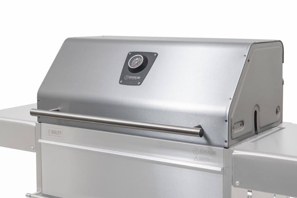 Edelstahl Grilldeckel für Holzkohlegrill Walter XL Edelstahl Grilldeckel für Holzkohlegrill Walter XL