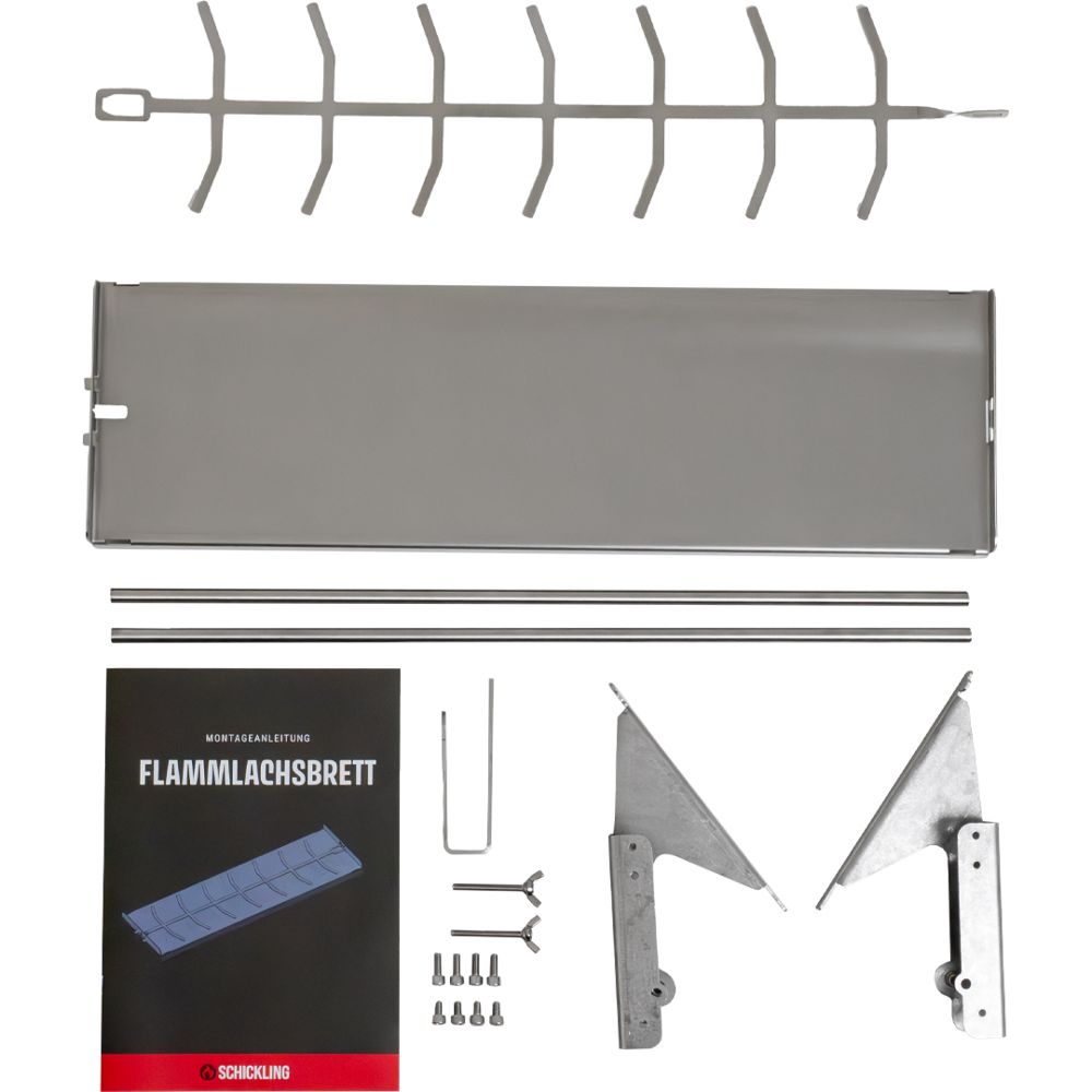 Flammlachsbrett XL  – alle Teile