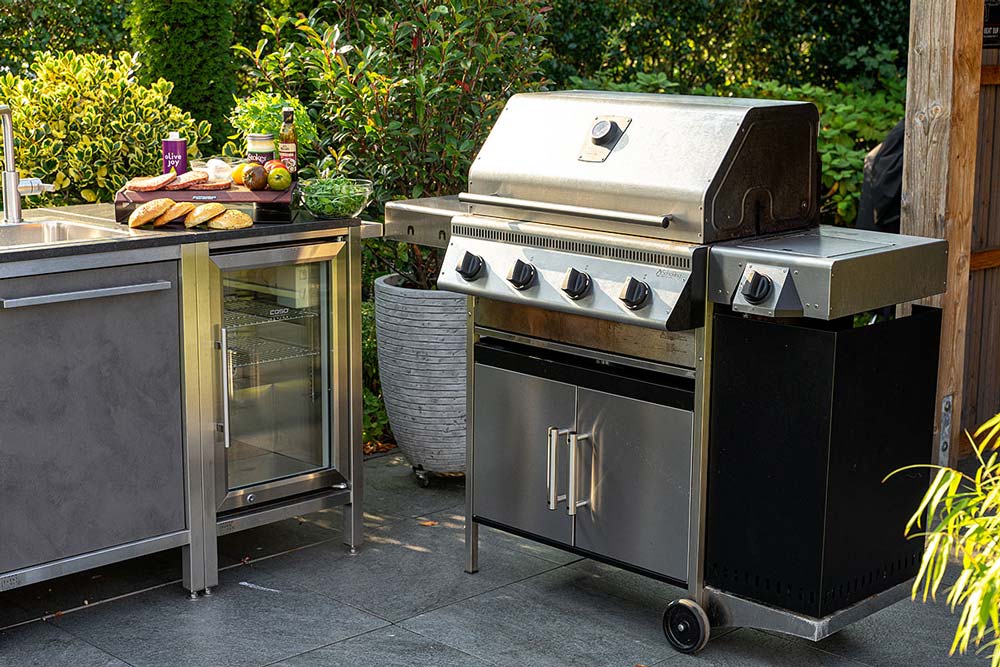 Grill vorheizen