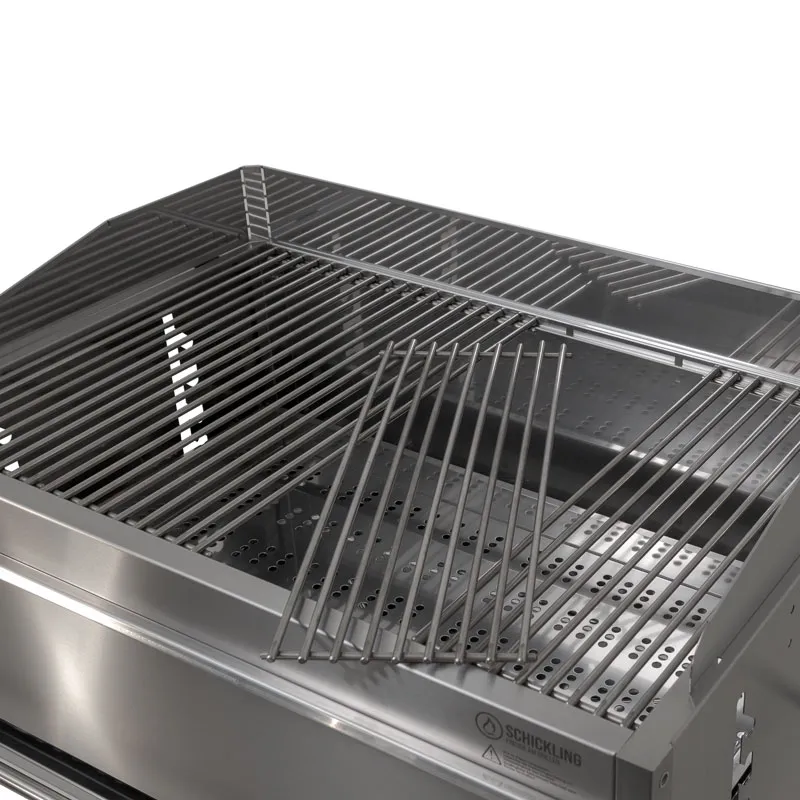 Modularer Grillrost des Holzkohlegrills Walter XL