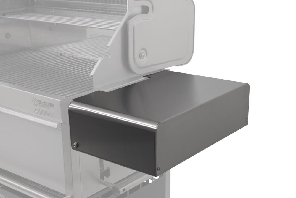 Ablagetisch L aus Edelstahl Ablagetisch L aus Edelstahl