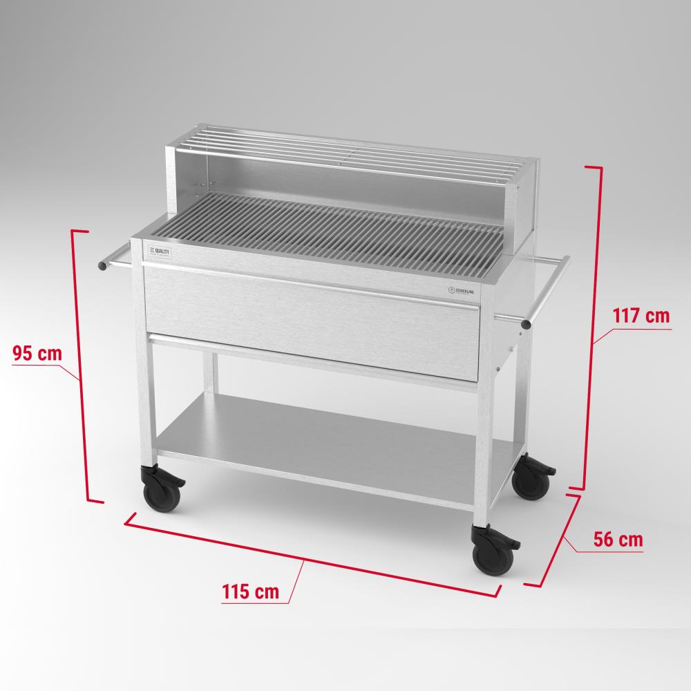 Edelstahlgrill » Profistar Gastro