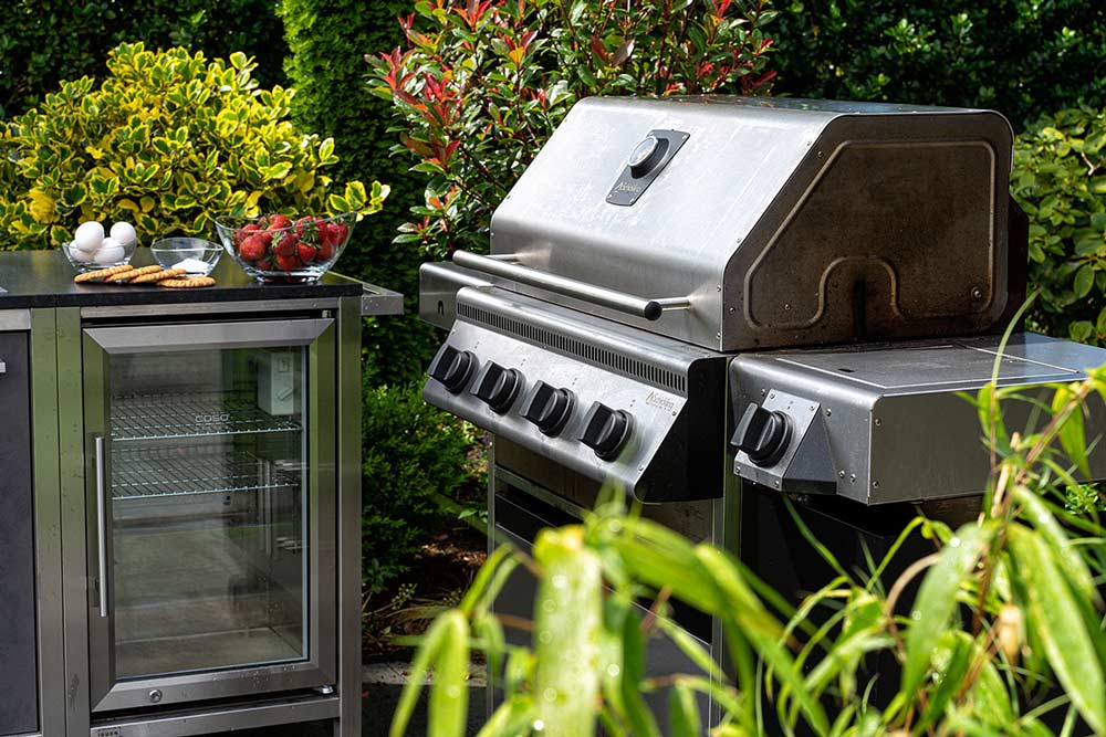 Grill vorheizen