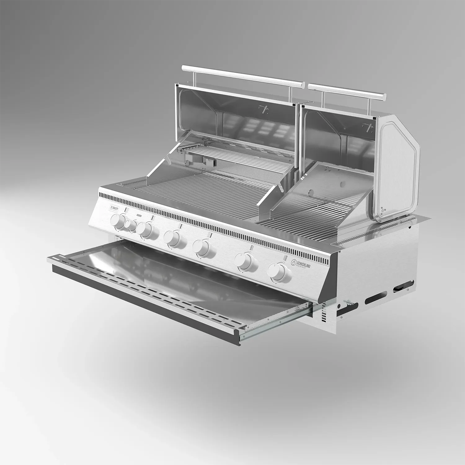Highend Gasgrill „Big Rocket“