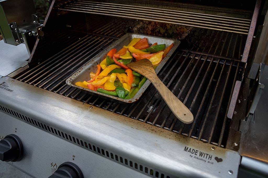 Paprika grillen