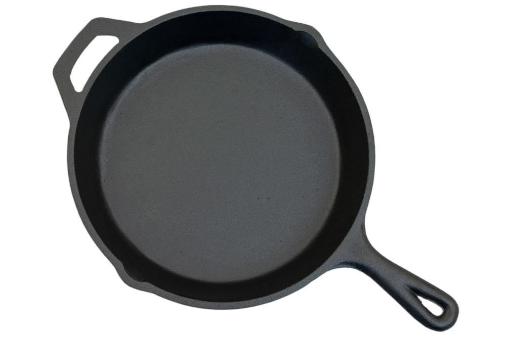 Gusseiserne Grillpfanne mit Griff - 26cm Gusseiserne Grillpfanne mit Griff - 26cm