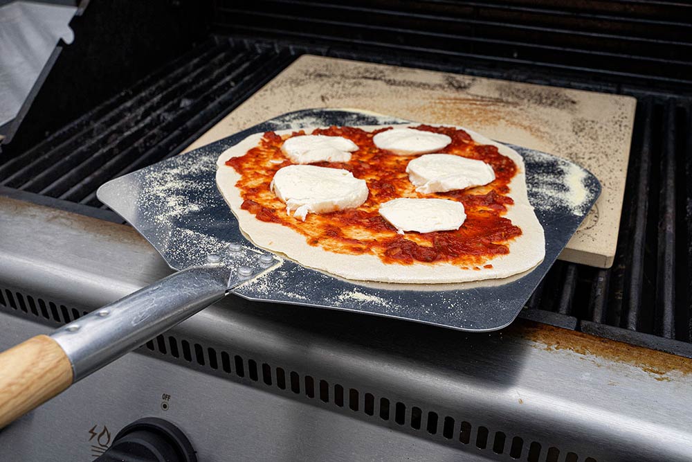 Pizza belegen