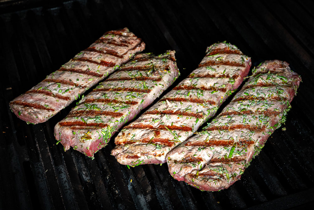 Lammlachse grillen