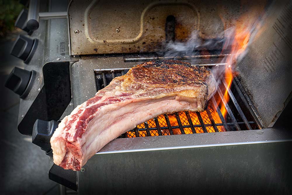 Steak wenden