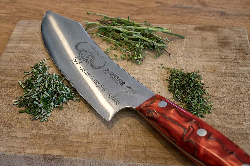 Hähnchenspieße (Pfaffenschnittchen) im Speckmantel mit Pesto Bild 6