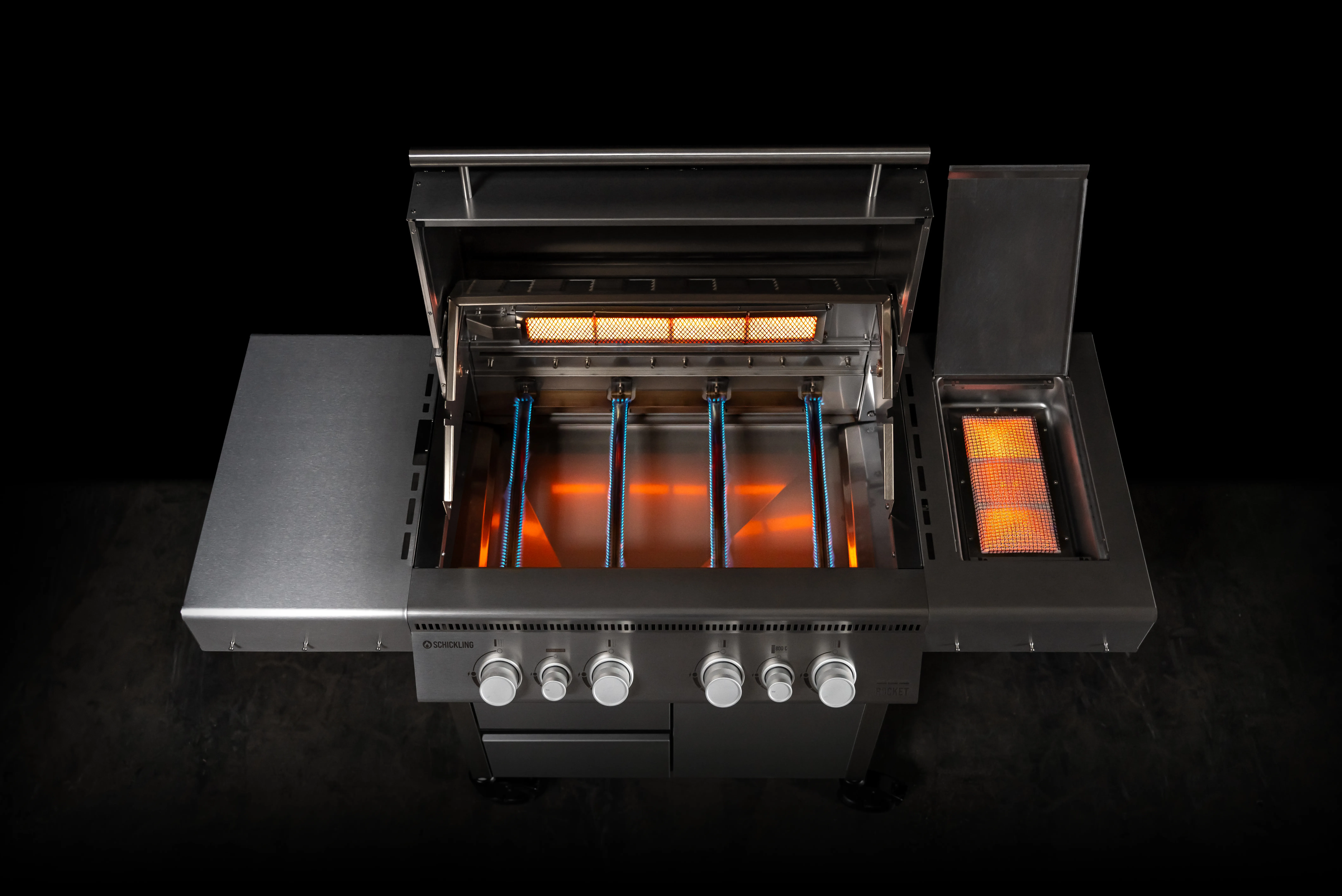 Gasgrill Rocket – alle Brenner an