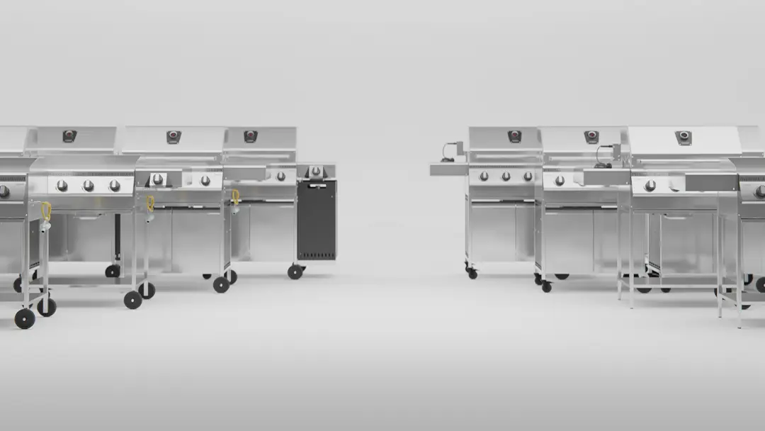 Modulares Baukastensystem von Schickling Grill