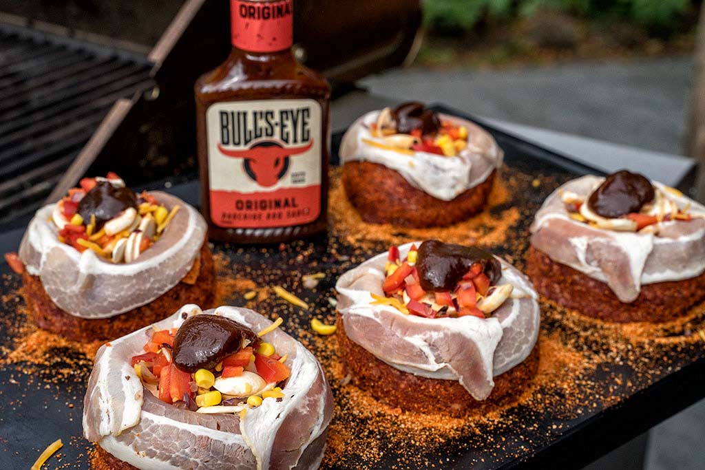 BBQ Sauce und Käse