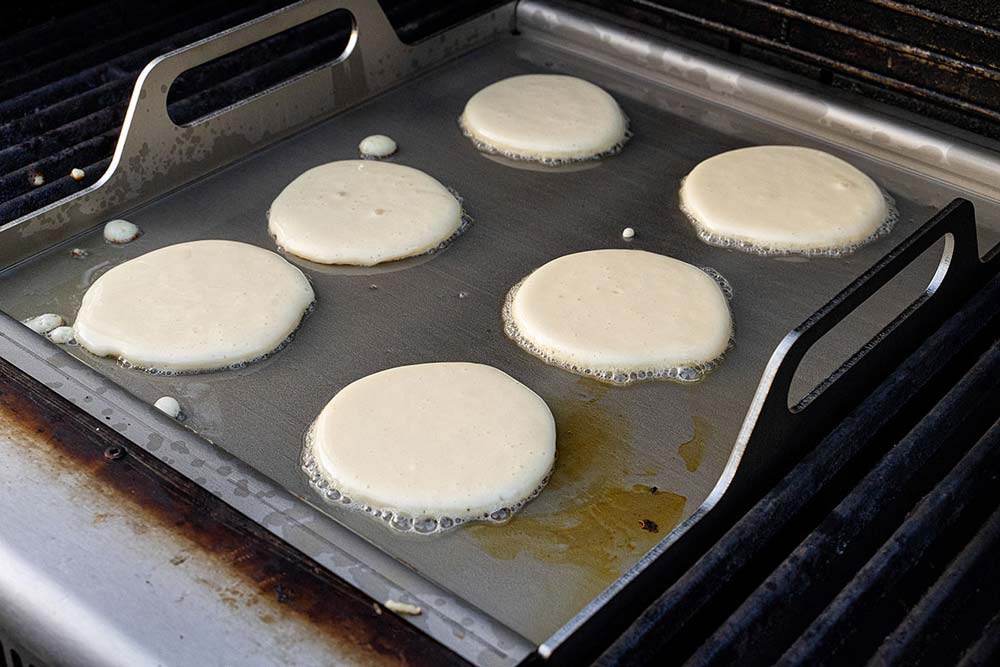 Plancha vorheizen
