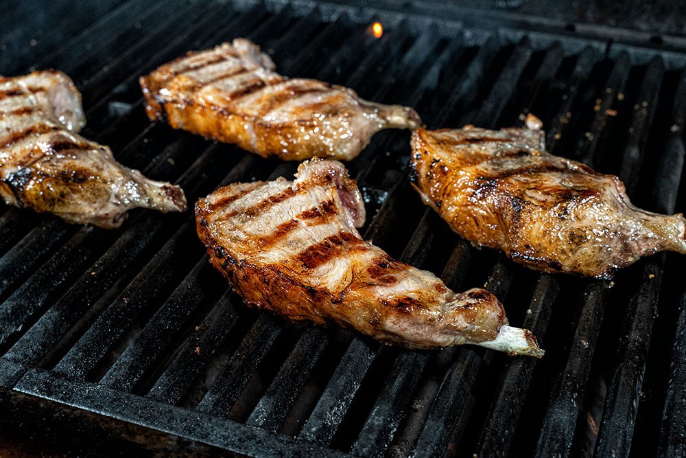 Scharf angrillen