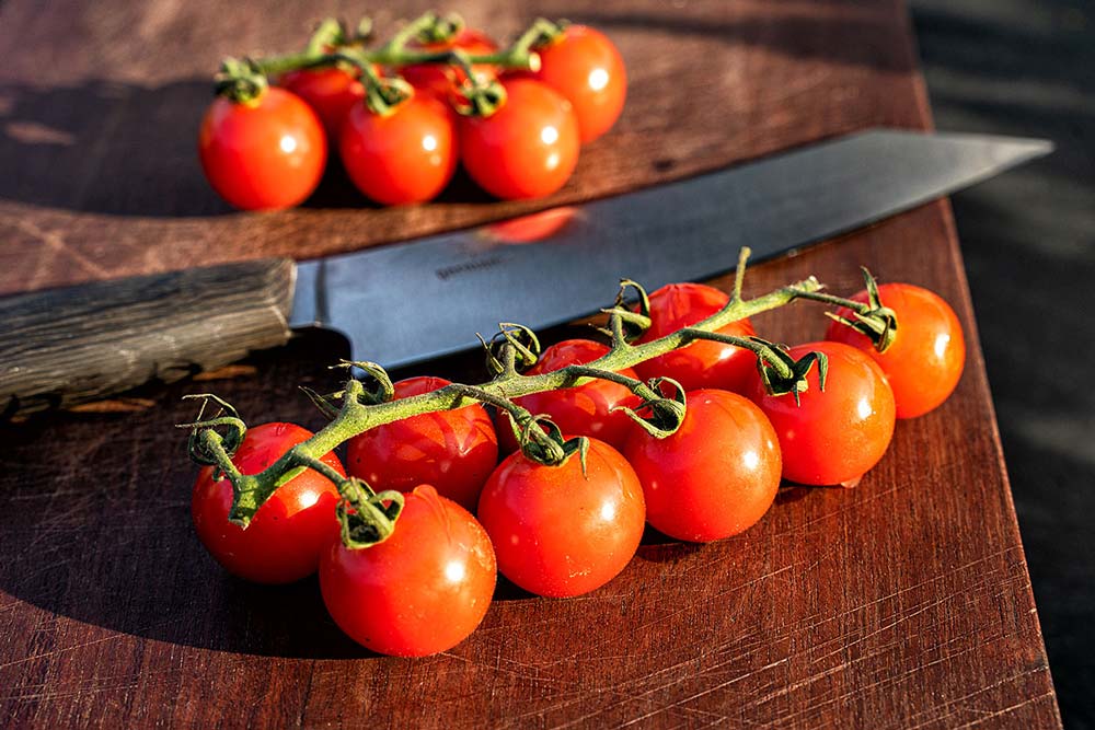 Tomaten vorbereiten