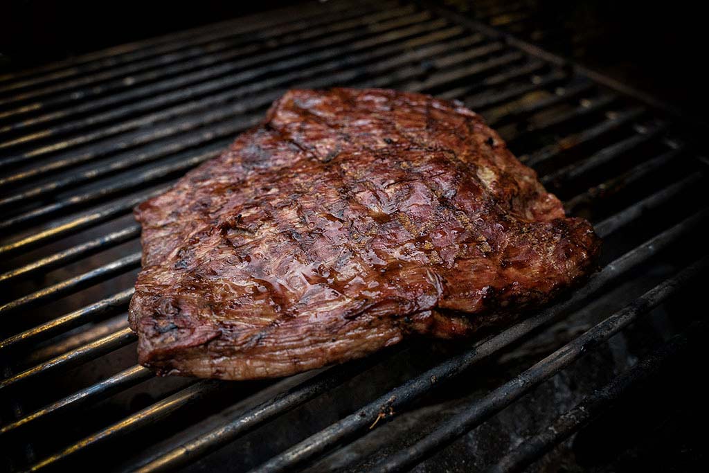 Flank Steak grillen