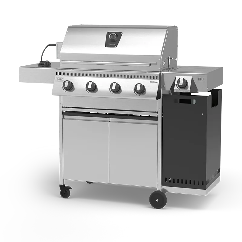 Gasgrill Hermann XL. Konfigurierbar.