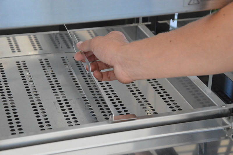 der Kohletrenner kann einfach eingesetzt werden der Kohletrenner kann einfach eingesetzt werden