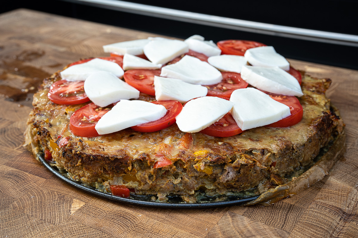 Tomaten und Mozzarella