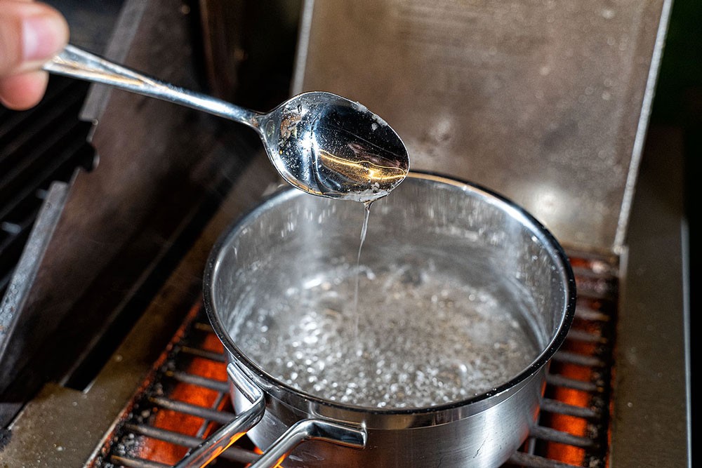 Wasser kochen