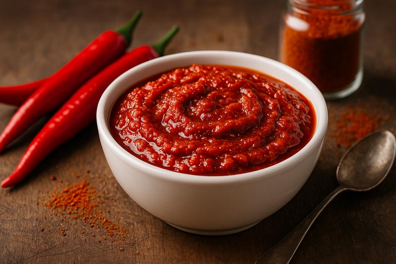 Fladenbrot zu Shakshuka